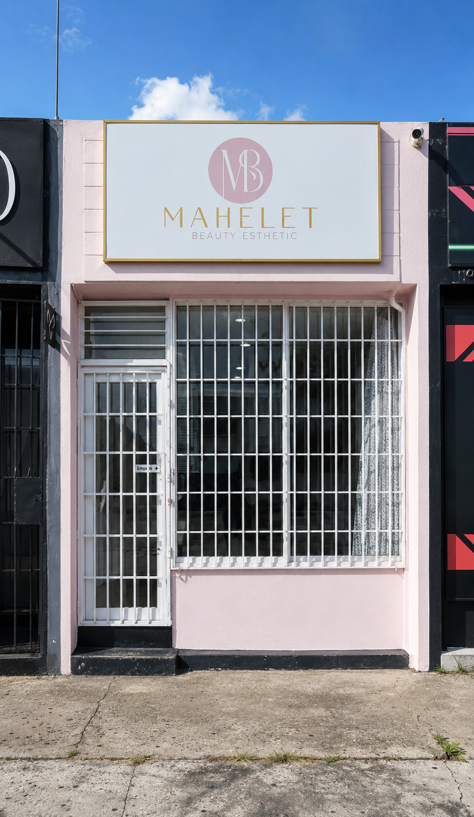 Fachada del local de MAHELET